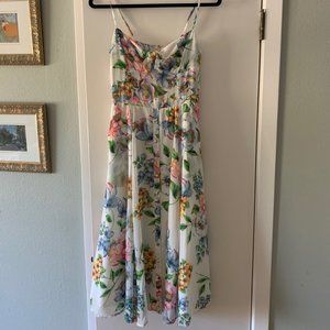 Yumi Kim Front Tie V-Neck Spaghetti Strap Dress